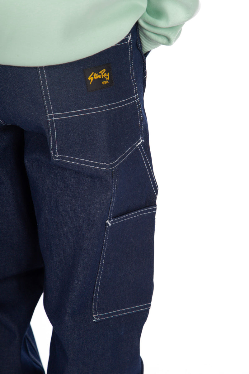 Double Knee Painter Pant Indigo Denim