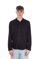 Silk Classic Shirt Black