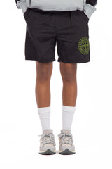 Embroidered Shorts Black