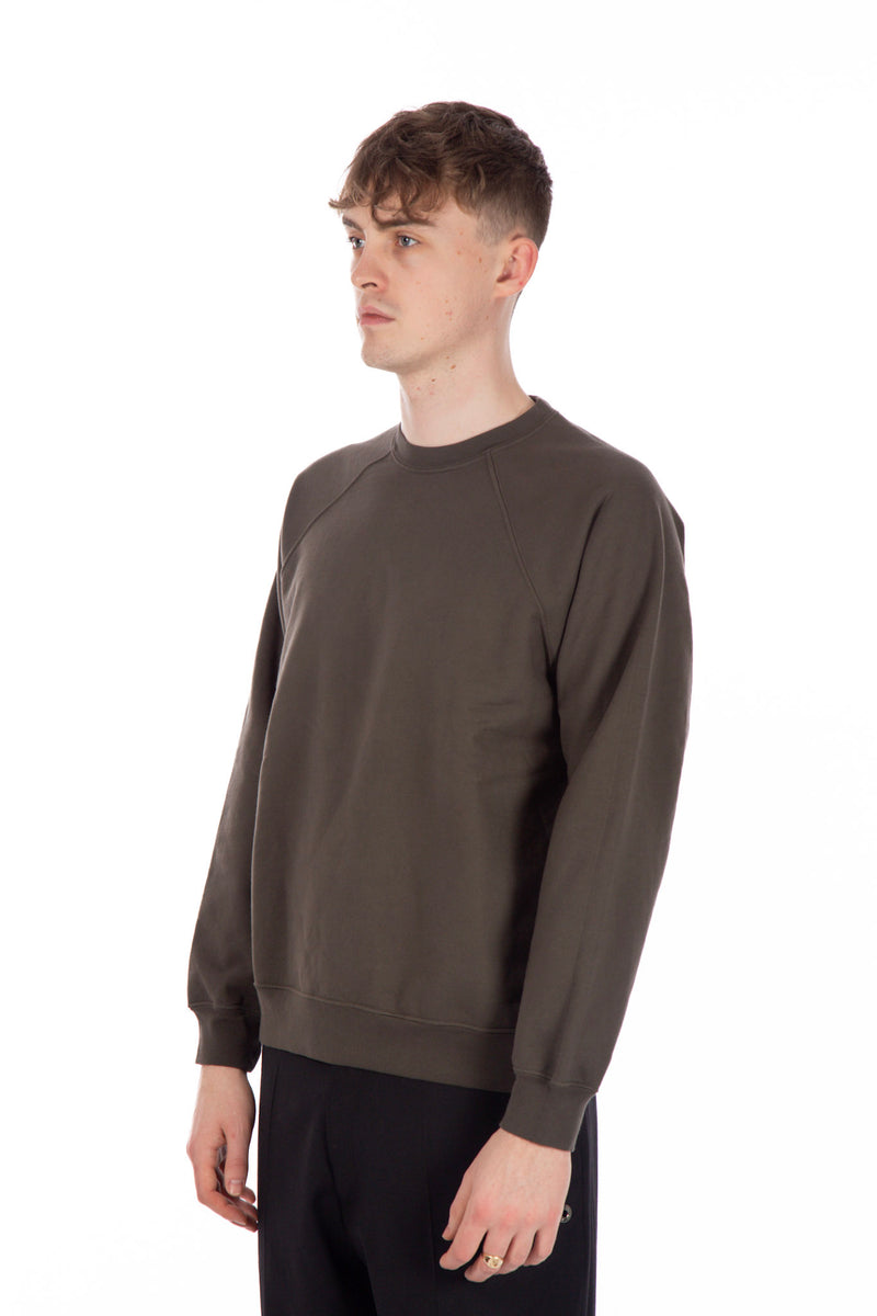 Heavyweight Raglan Sweatshirt Pure Brown