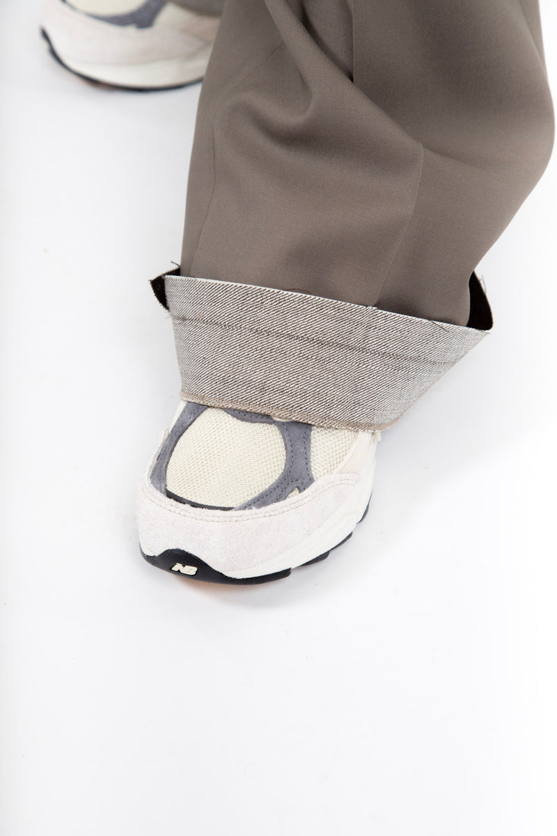 High Top Chino Grey Tropical Wool