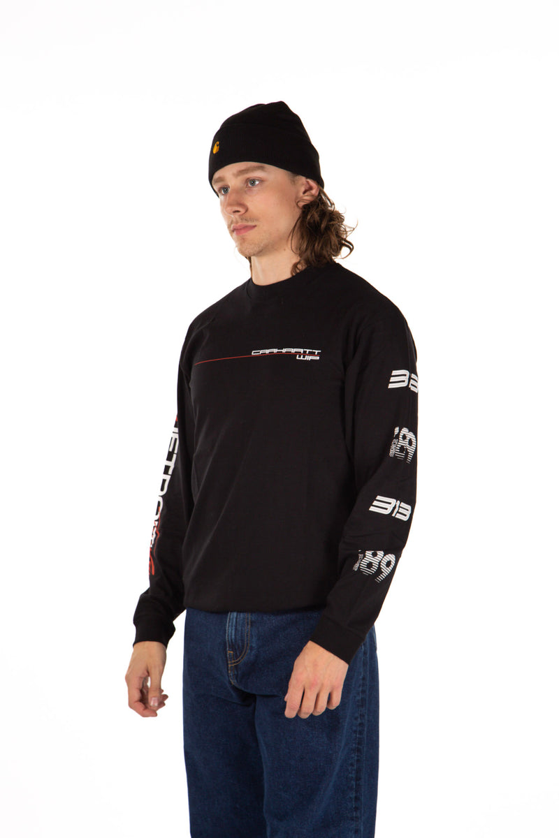 L/S Detroit Turbo T Black