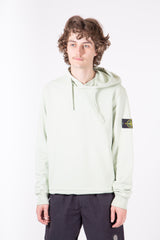 Brushed Cotton Fleece Sweathshirt Pistachio
