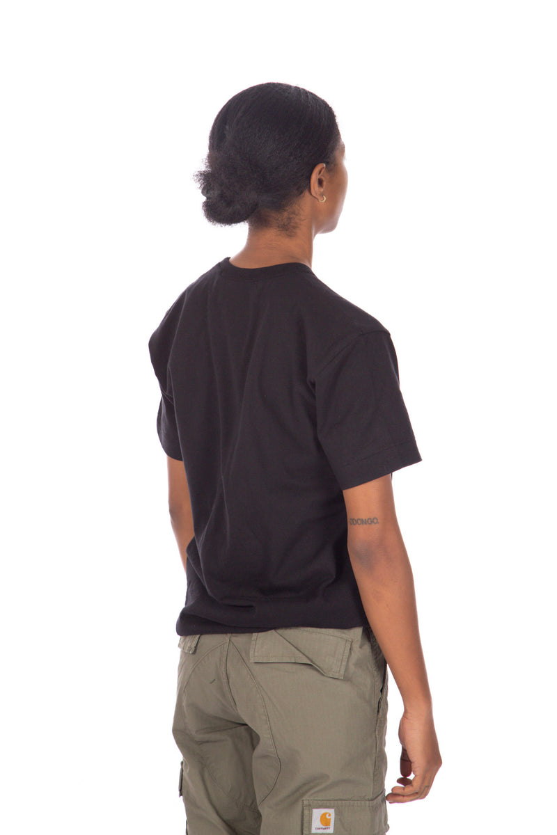 Heart Logo Tee Black / Red x Invader