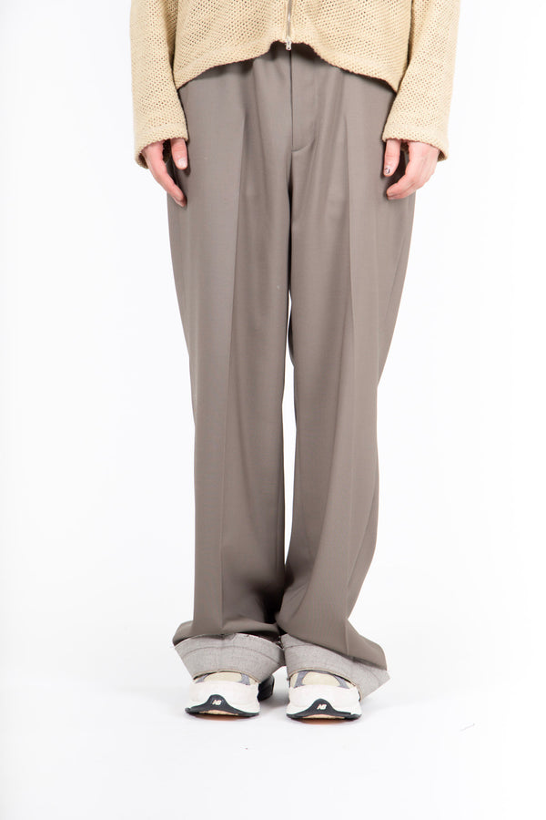 High Top Chino Grey Tropical Wool