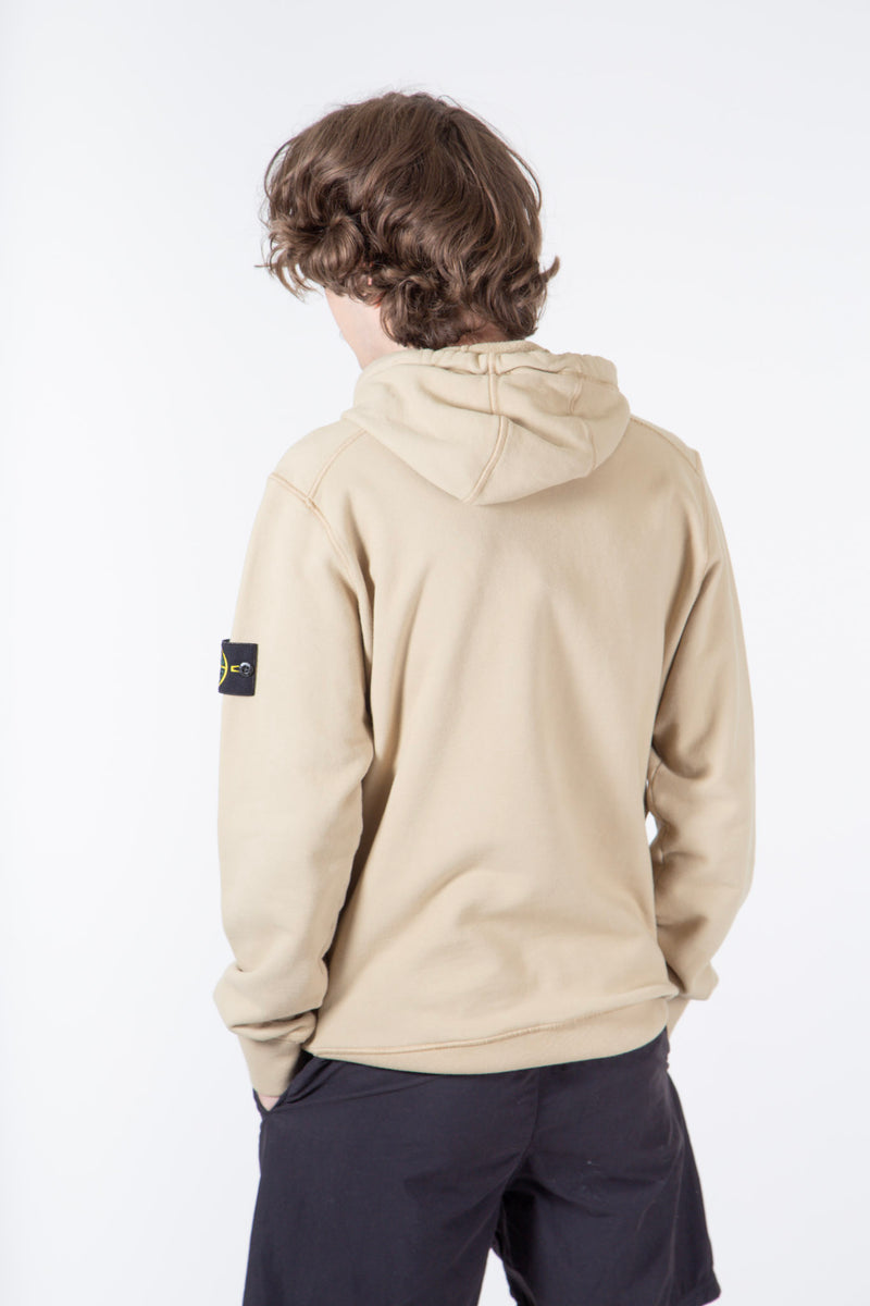 Brushed Cotton Fleece Sweathshirt Ivory