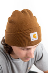 Short Watch Hat Brown