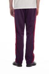 Track Pant Poly Smooth Dark Purple